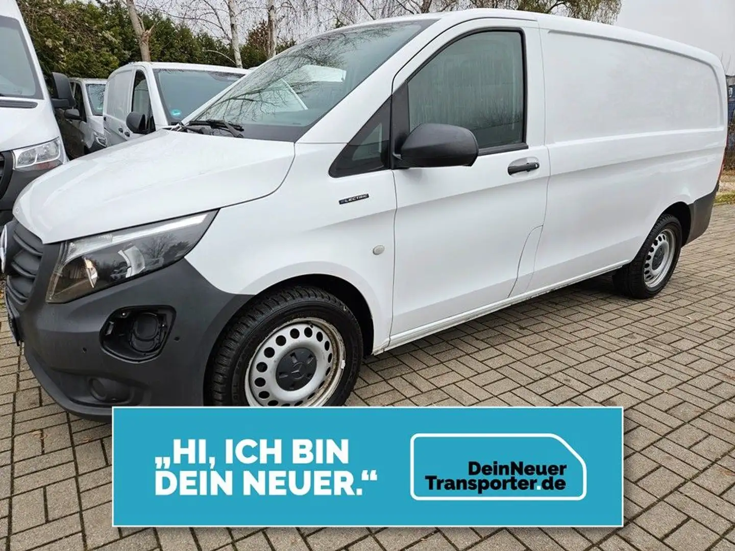 Mercedes-Benz Vito eVito 112 LANG|60 kWh|120 km/h|SCHECKHEFT Weiß - 1