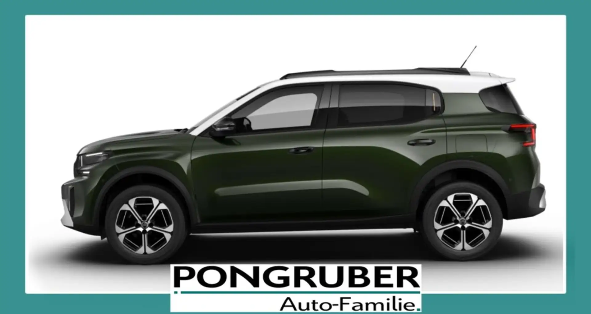 Citroen C3 Aircross Hybrid 145PS Automatik MAX Grün - 2