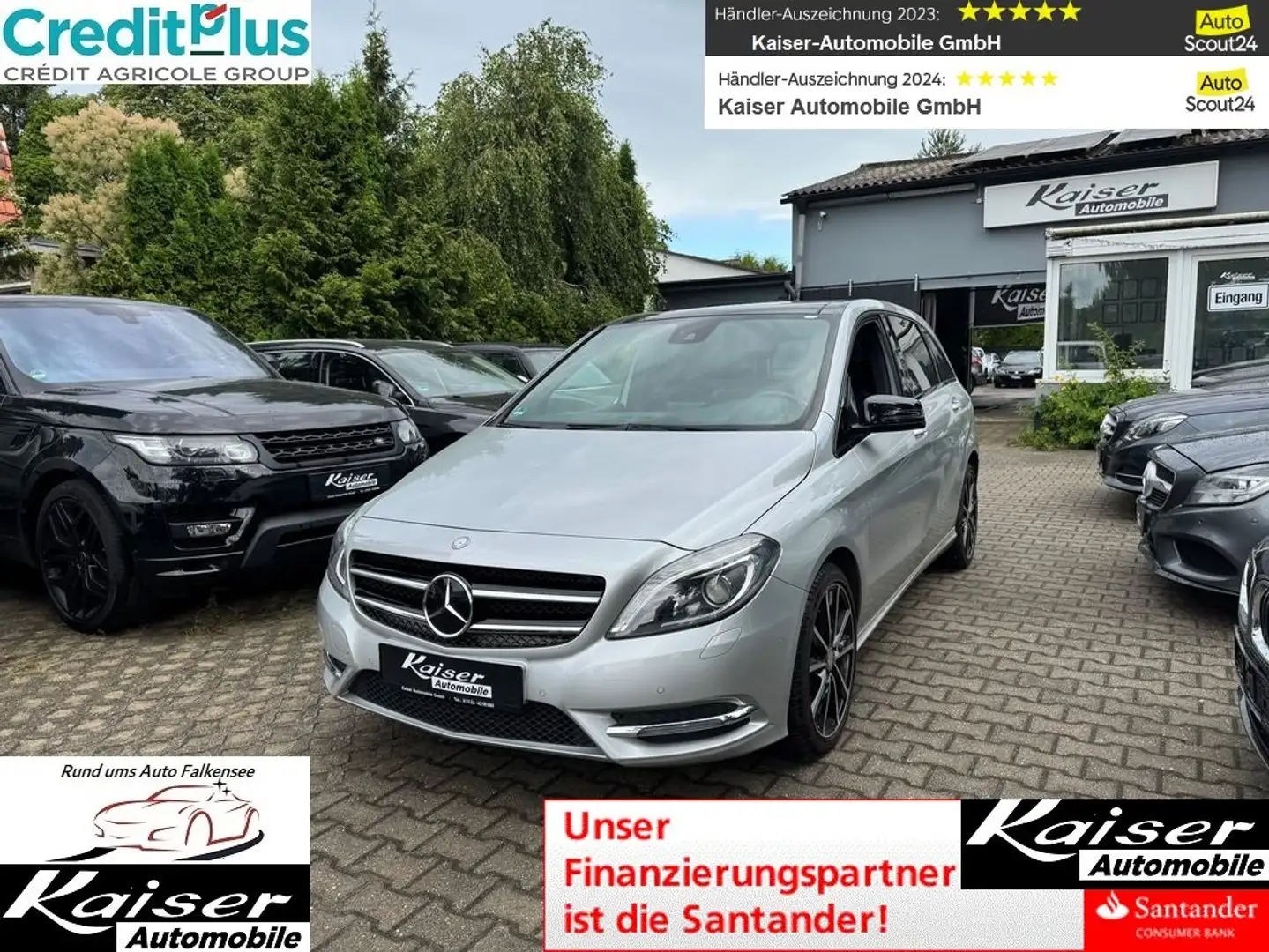 Mercedes-Benz B 220 CDI-Vollausstattung-komplett Scheckheftgepflegt Zilver - 1