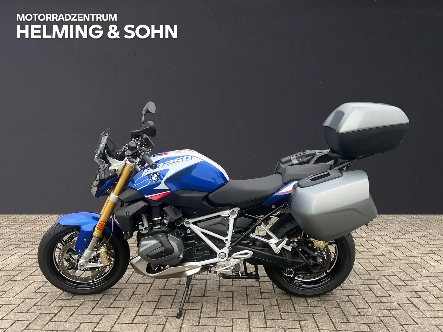 BMW R 1250 R Azul - 2