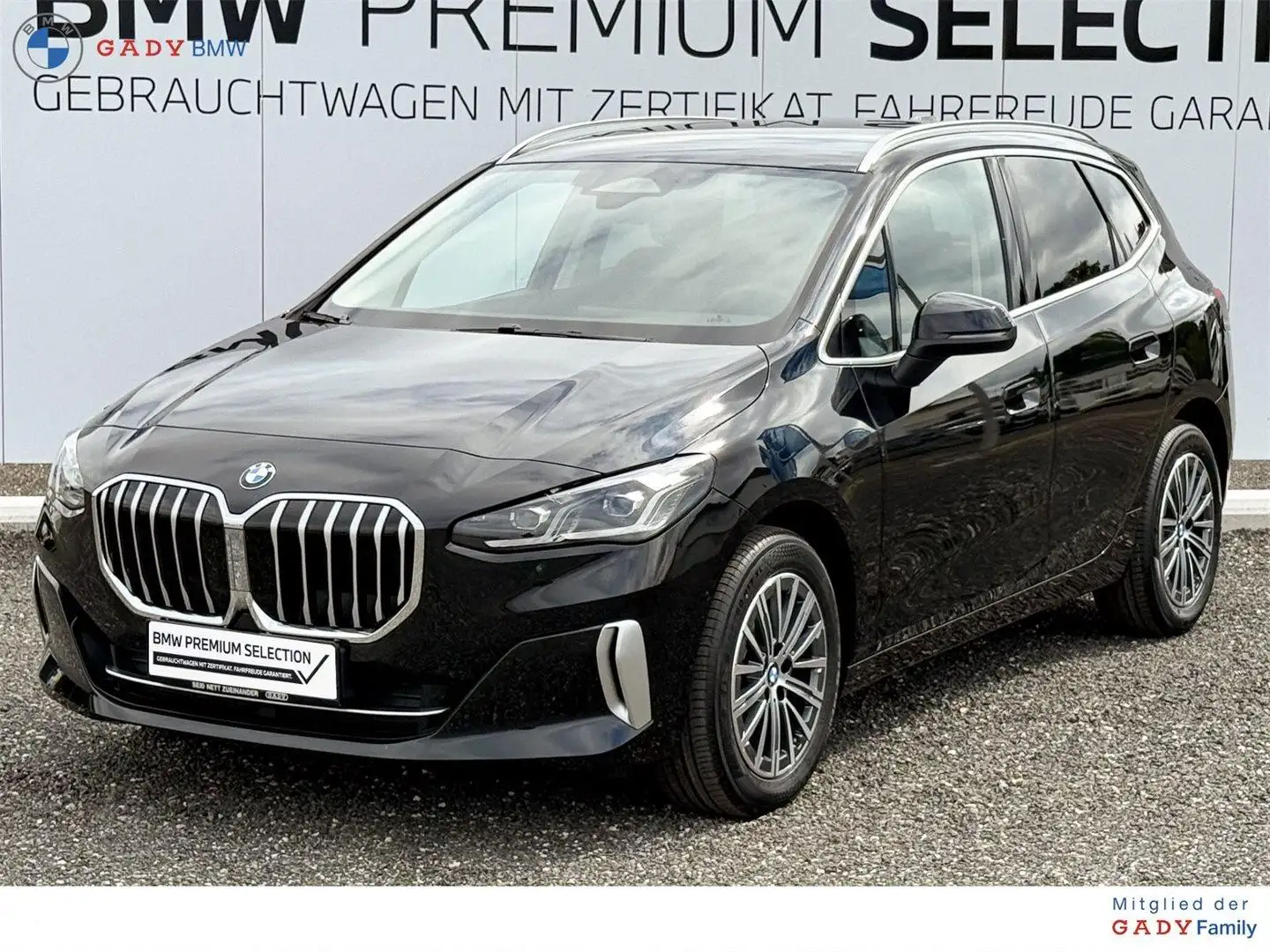BMW 218 d Active Tourer Noir - 1