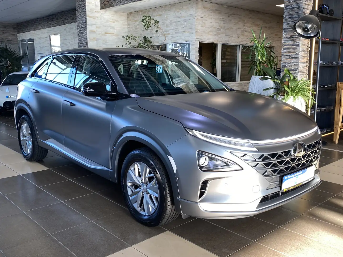 Hyundai NEXO ACC Navi R.Cam Voll-LED Leder DAB+ SHZ BLIS Grau - 1