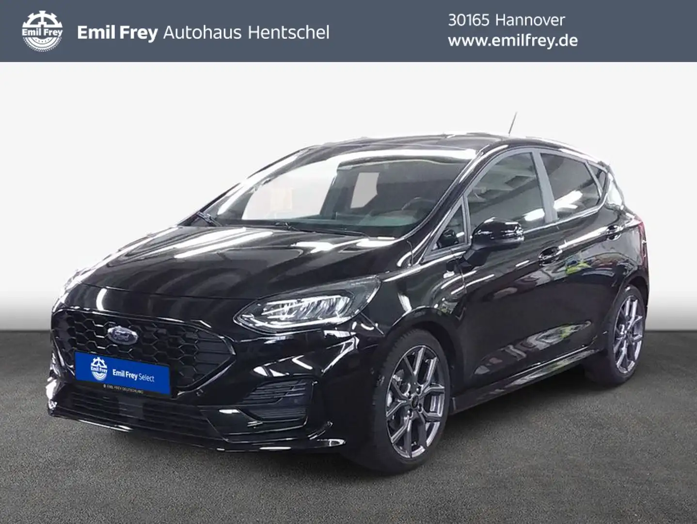 Ford Fiesta 1.0 EcoBoost Hybrid S&S Aut. ST-LINE *LED* Noir - 1