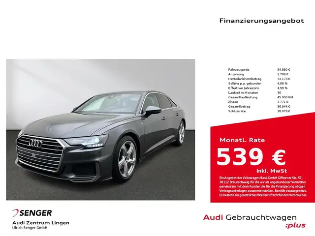 Audi A6 Sport 40 TDI S tronic LED AHK S line Navi