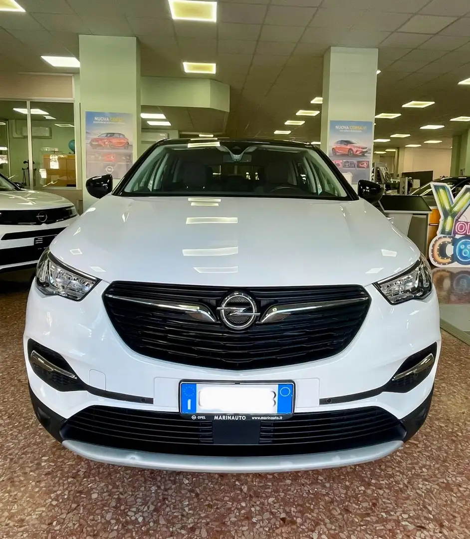 Opel Grandland X 1.2 Turbo 130cv S&S 2020 Bianco - 1