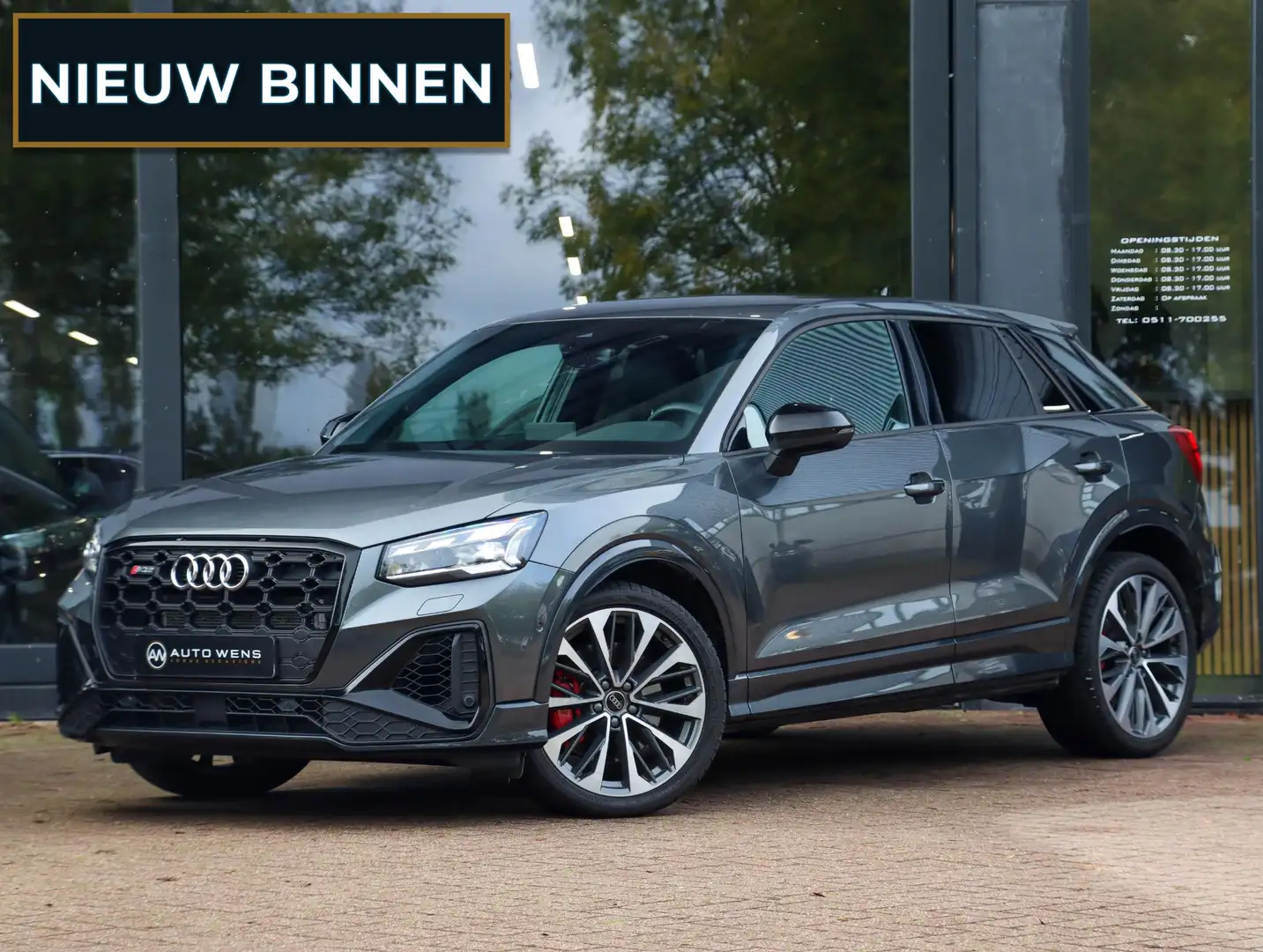Audi Q2 SQ2 2.0 TFSI 300PK Quattro Sonos Audio Camera ACC Gris - 1