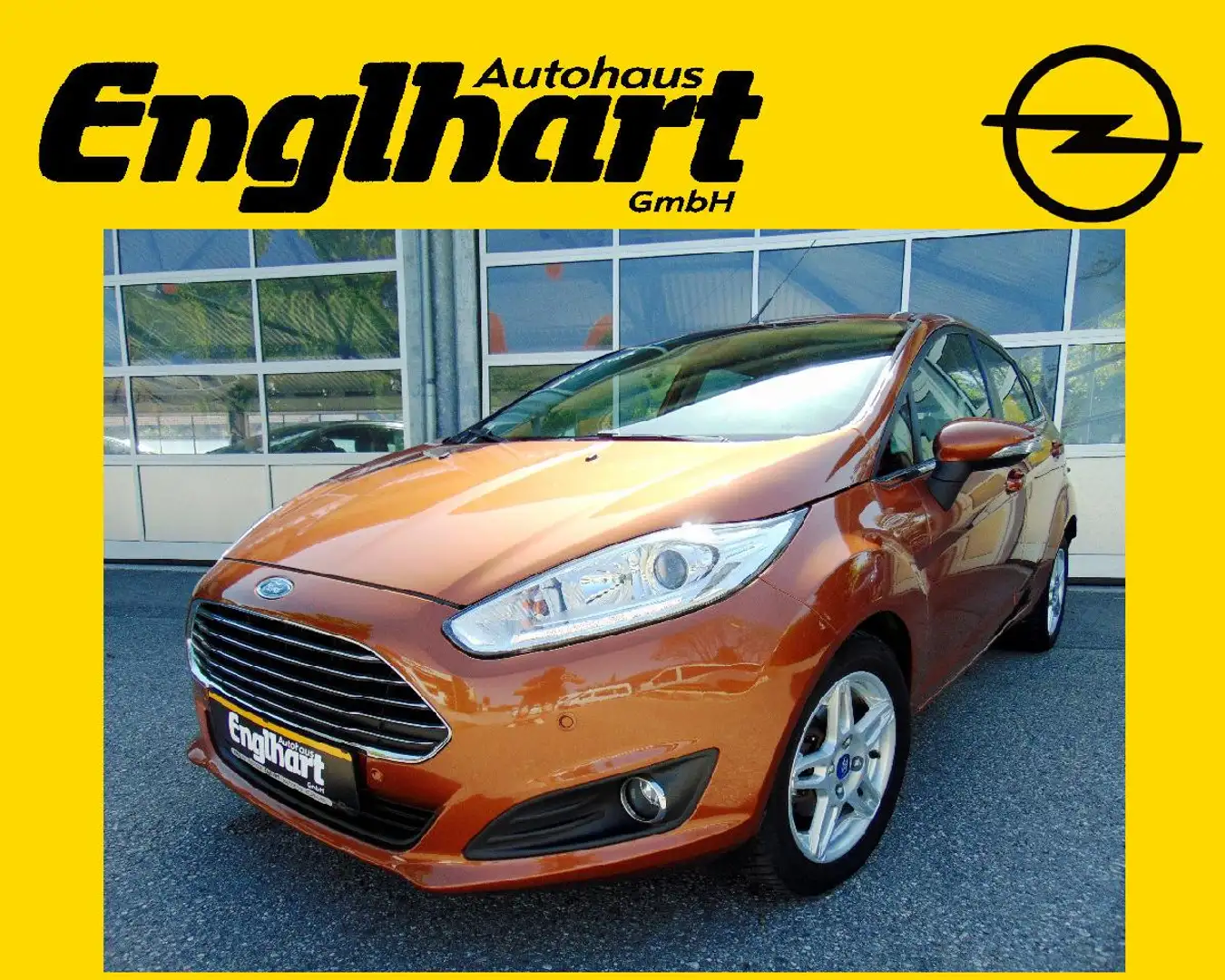 Ford Fiesta Fiesta 1.0 EcoBoost Titanium Naranja - 1