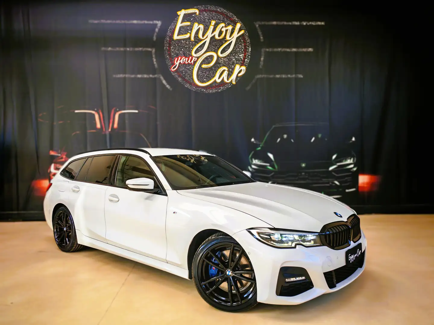 BMW 320 320d Touring mhev 48V Msport auto IVA ESPOSTA Blanc - 1