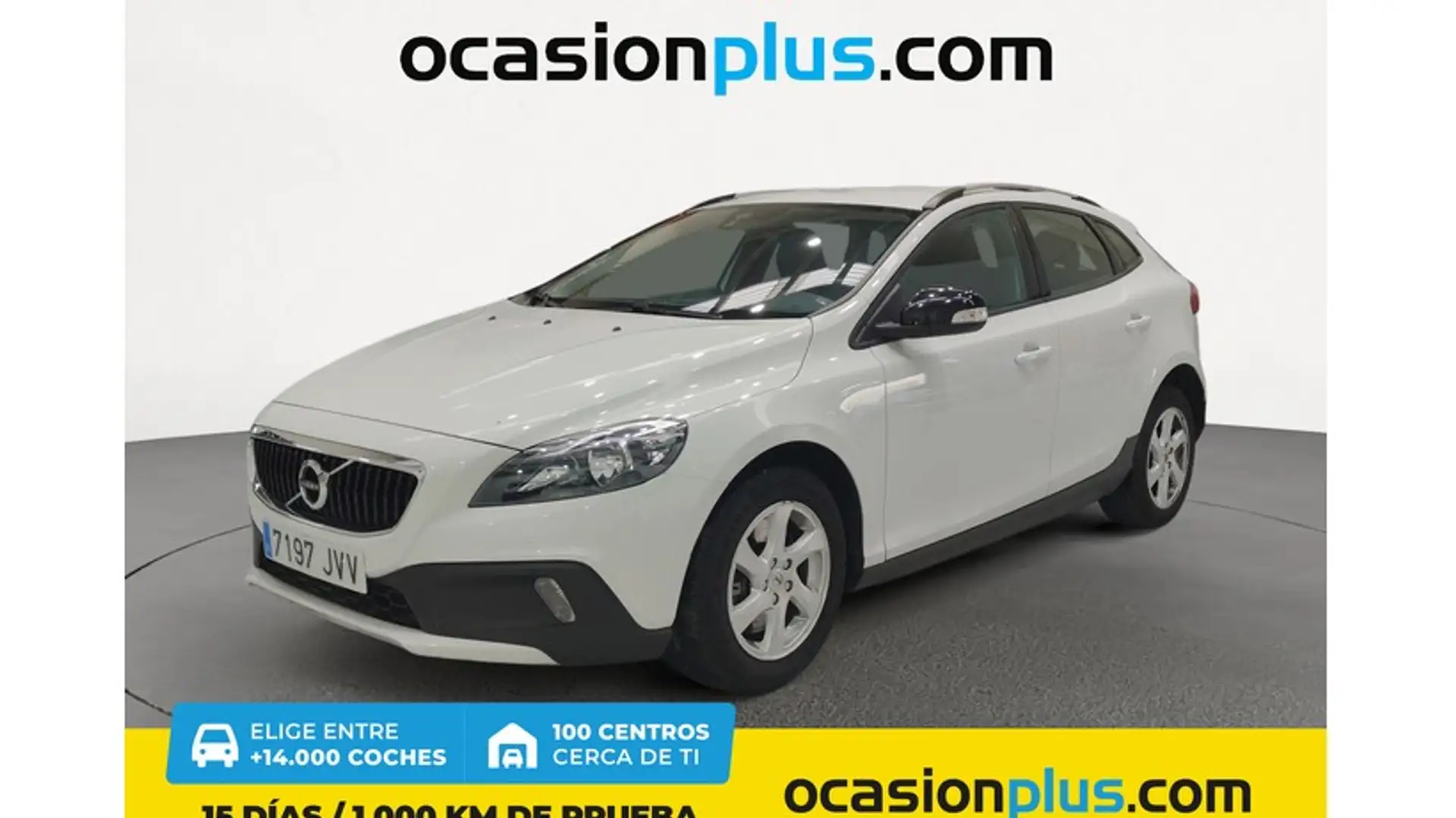 Volvo V40 Cross Country D2 Kinetic 120 Weiß - 1