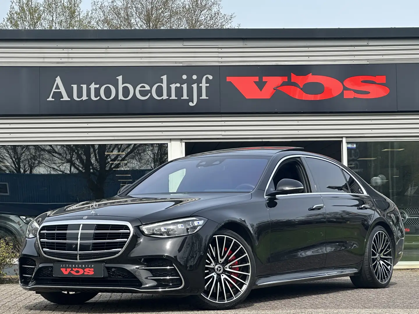 Mercedes-Benz S 580 e Lang AMG Line | Vierwielsturing | Massage | HUD Negru - 1