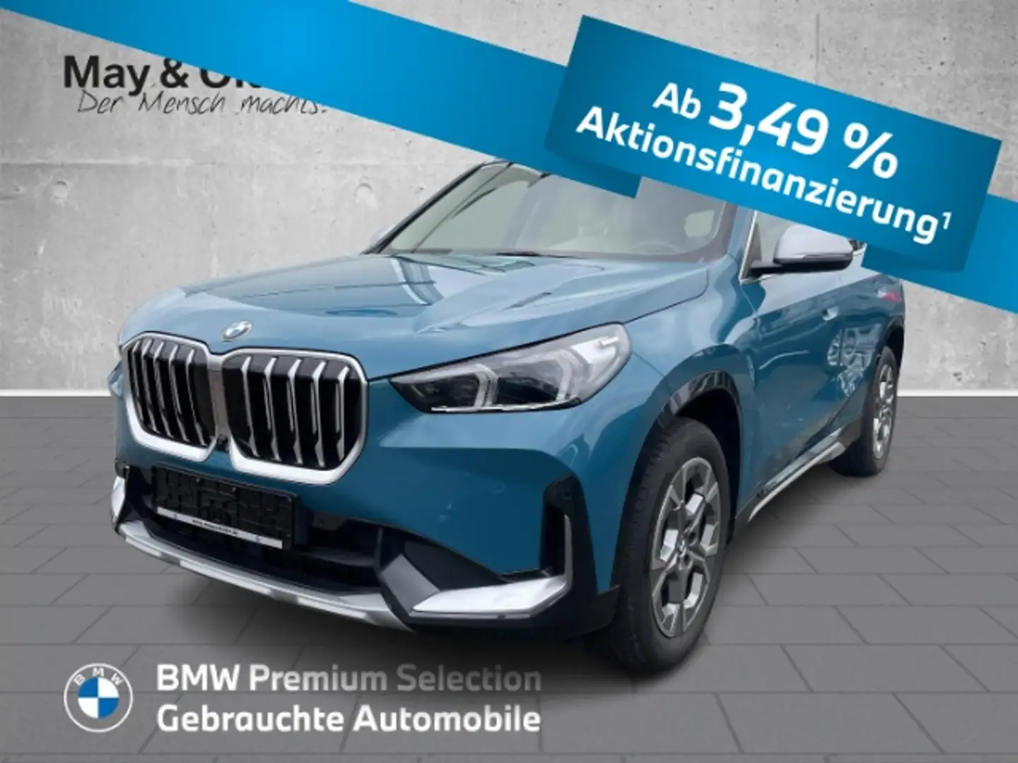 BMW X1 18i sDrive Aut. xLine +LED+Navi+Pano+Kamera+ Azul - 1