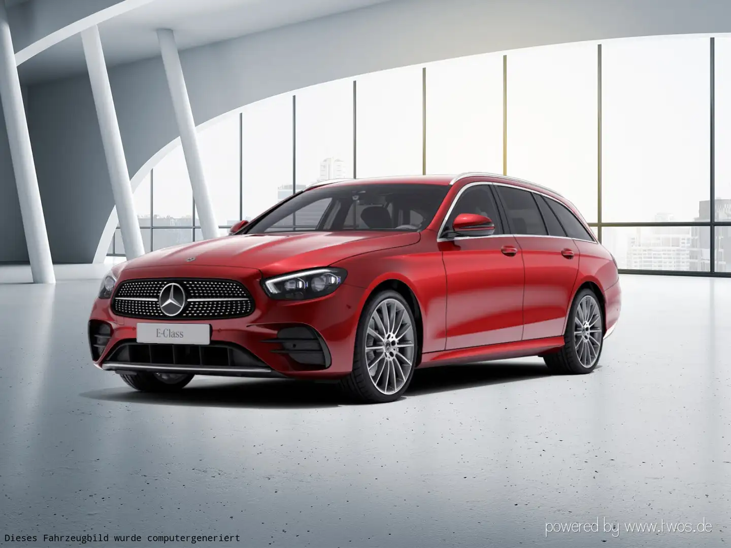 Mercedes-Benz E 220 E 220 d 4MATIC T-Modell  AMG Line Navi/Styling/LED Rouge - 2