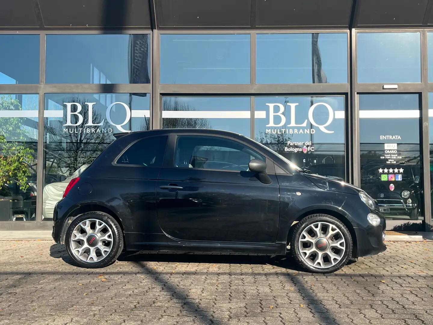 Fiat 500 500 1.2 S - NEOPATENTATI Nero - 1