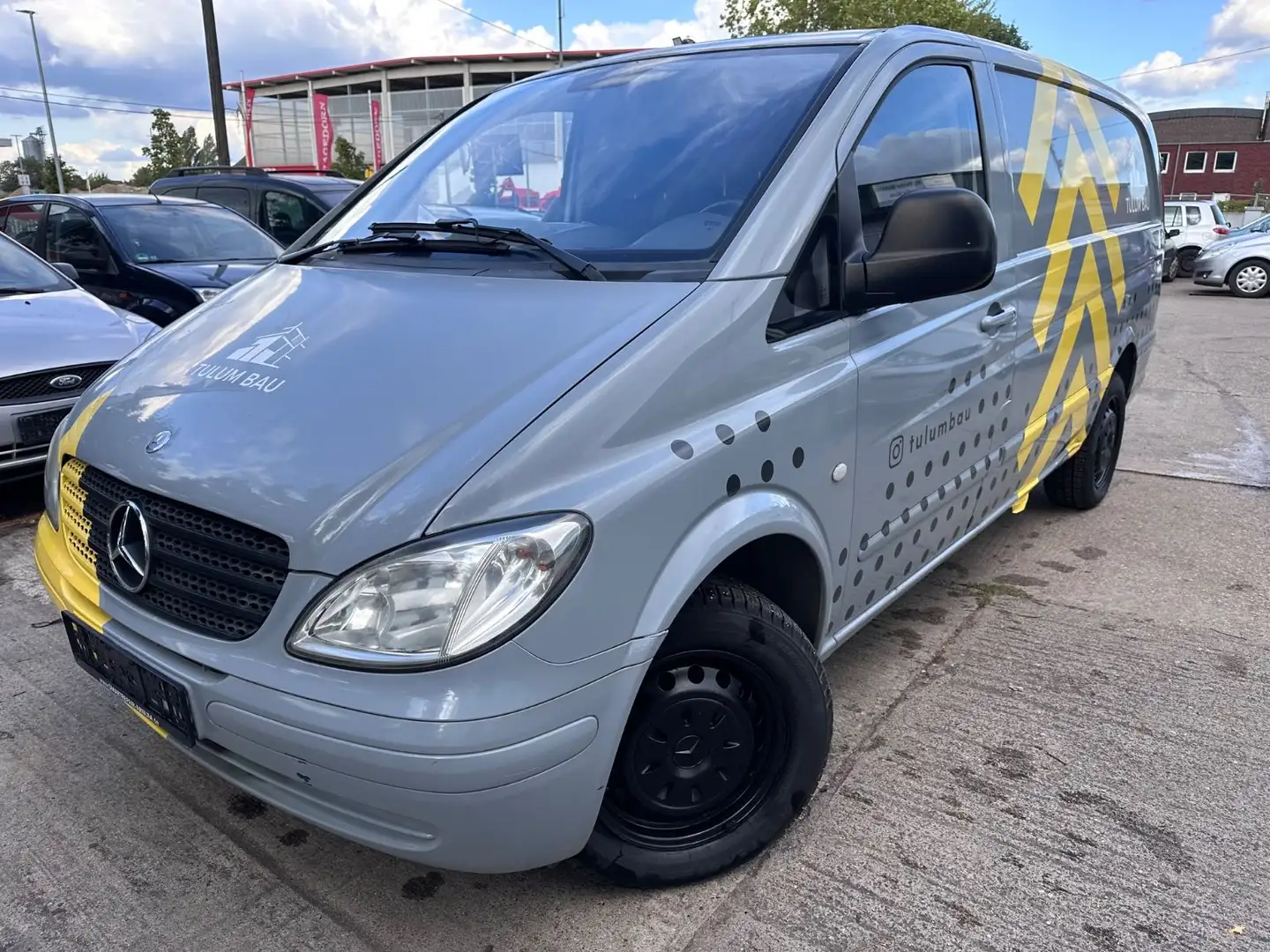 Mercedes-Benz Vito Kasten 109 CDI lang,TÜV Neu Weiß - 2