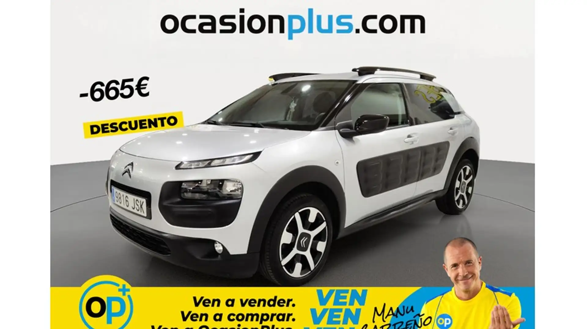 Citroen C4 Cactus 1.6 BlueHDi Feel Edition 100 Gris - 1