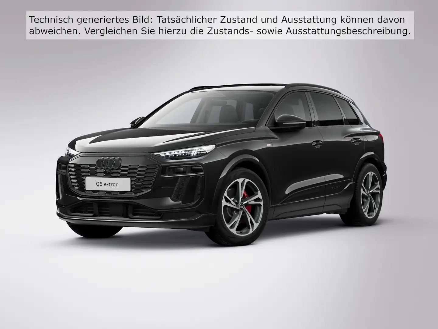 Audi Q6 e-tron S LINE PERFORMANCE LM20 PANO AHK HuD B Schwarz - 2