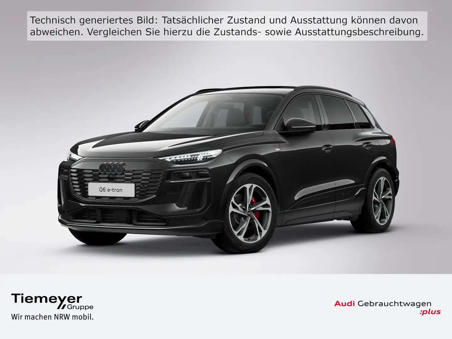 Audi Q6 e-tron S LINE PERFORMANCE LM20 PANO AHK HuD B Schwarz - 1