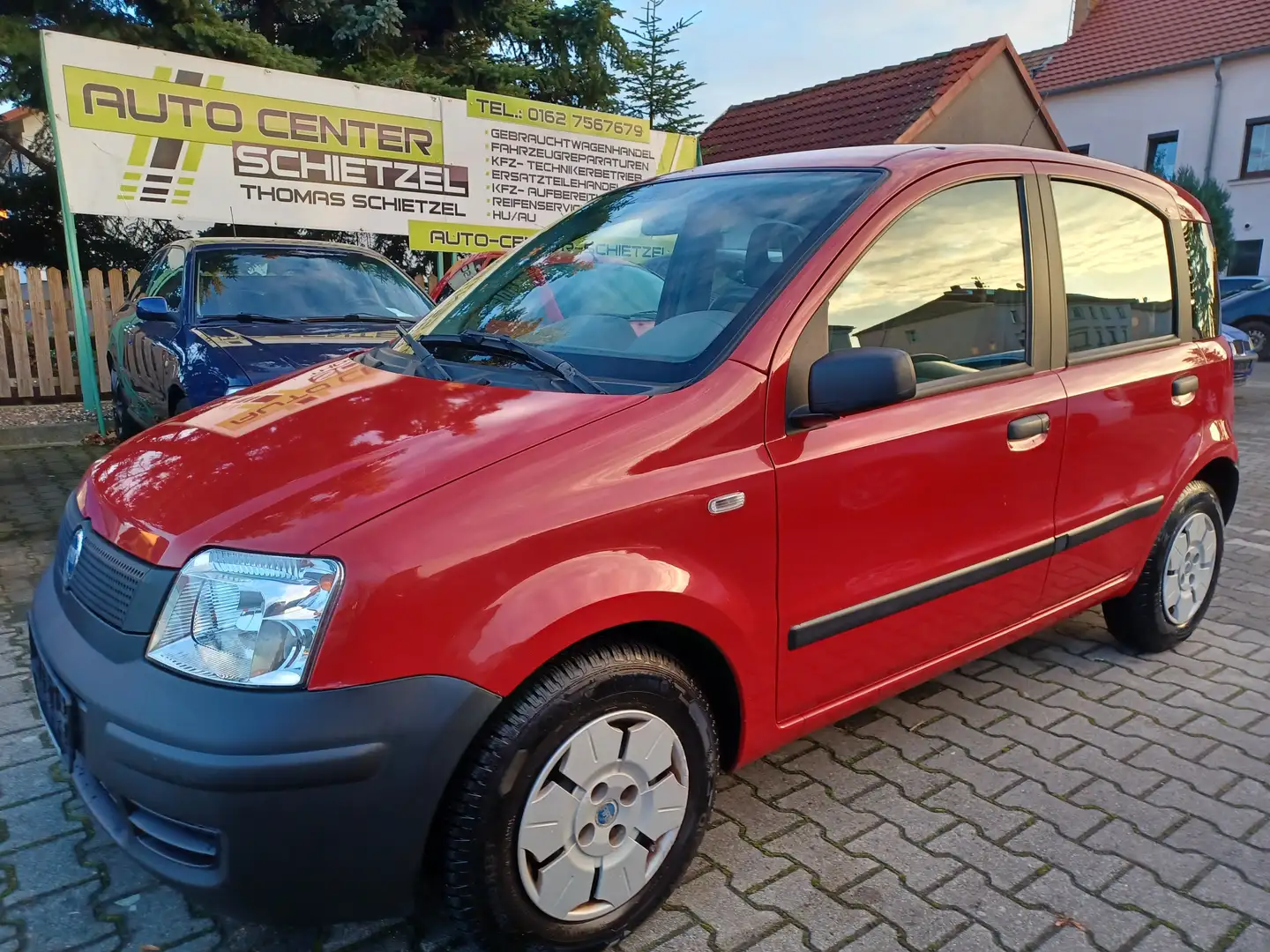 Fiat Panda 1.1 8V Active *2.Hand*Scheckheft*Insp.+TÜV NEU* Rot - 1