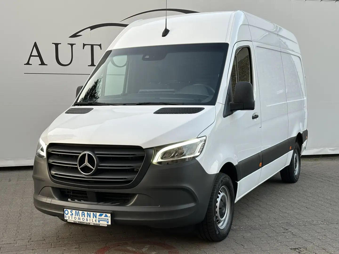 Mercedes-Benz Sprinter 317 CDI Standard HA   RFK   KLIMA Blanc - 1