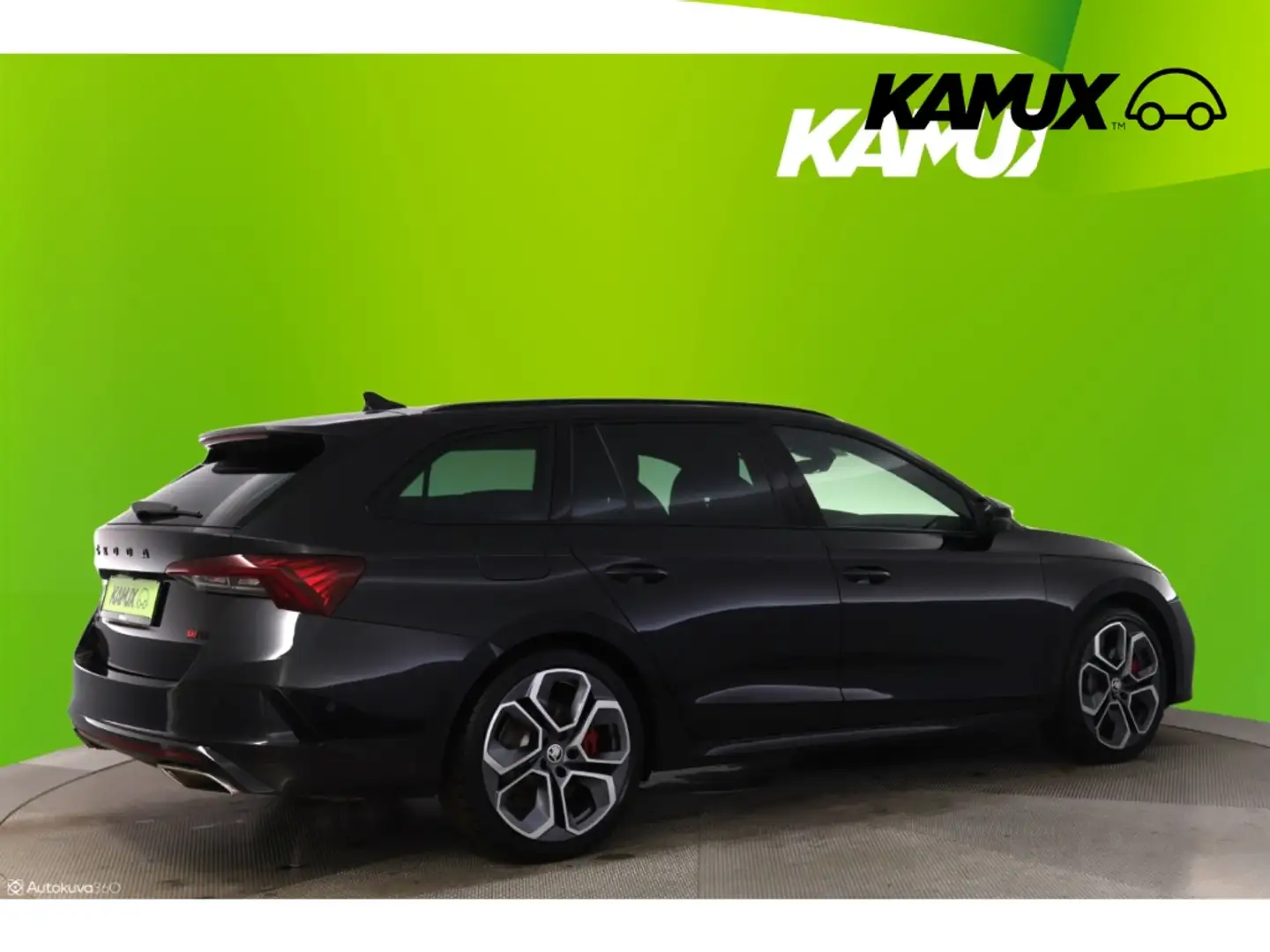 Skoda Octavia 2.0TSI DSG Combi RS+LED+NAVI+VIRTUAL+AHK Negro - 2