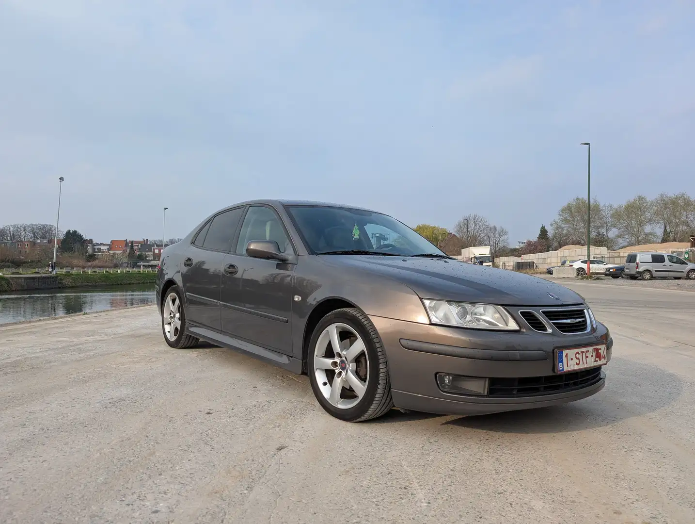 Saab 9-3 9-3 1.8 Turbo 16v Vector Sport Gris - 1