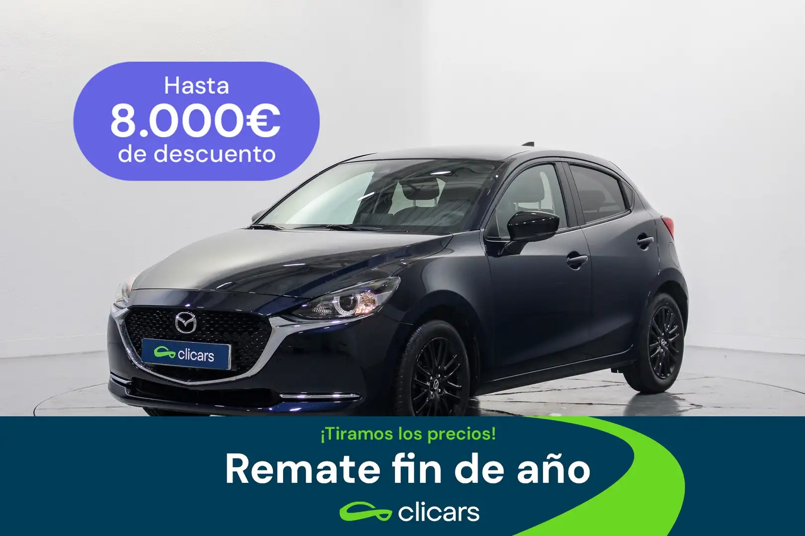 Mazda 2 1.5 e-Skyactiv-g Homura pantalla 8´´ 66kW Negro - 1