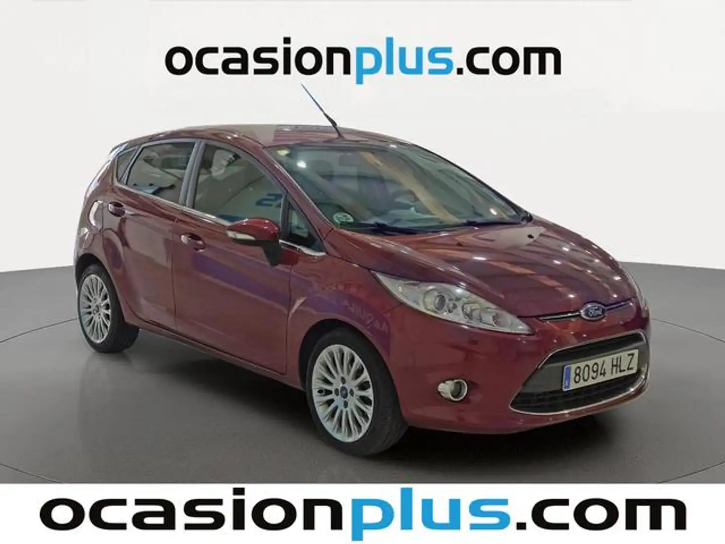 Ford Fiesta 1.6TDCi Titanium Rojo - 2