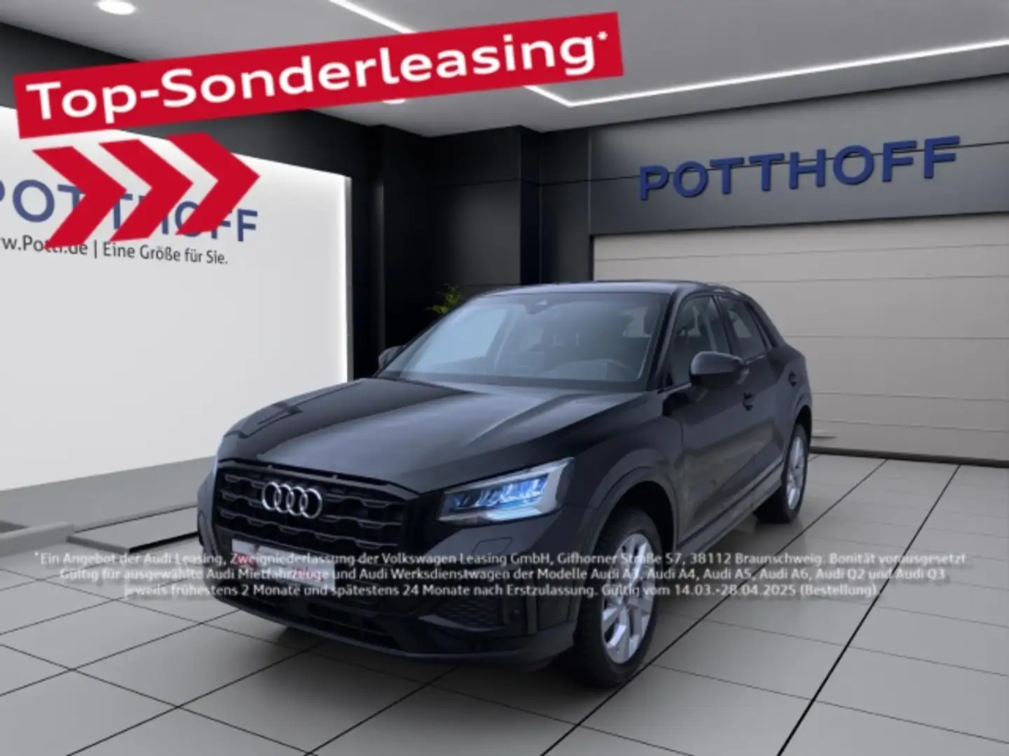 Audi Q2 35 TDI ADVANCED NAVI KAMERA GANZJAHR LM17 Schwarz - 1