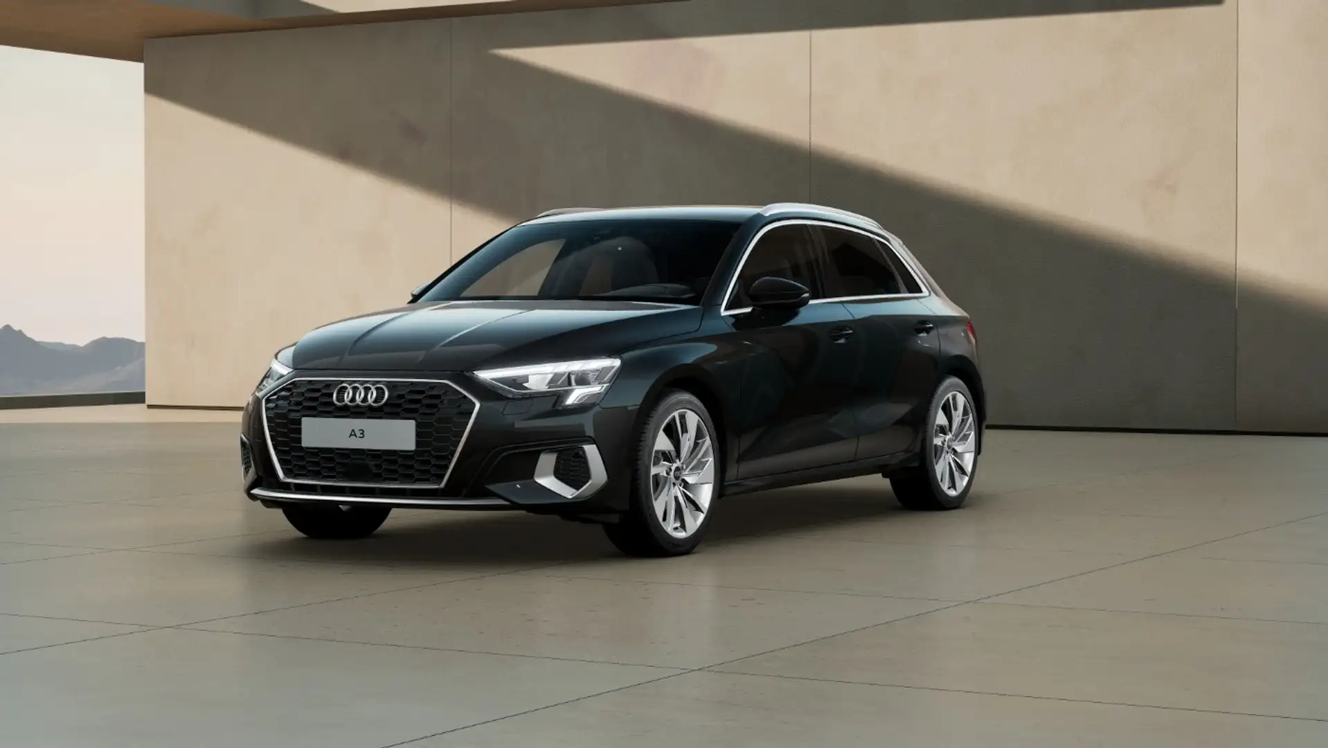 Audi A3 Sportback 35 TDI AHK LED ACC 18'' KeyLess Schwarz - 2