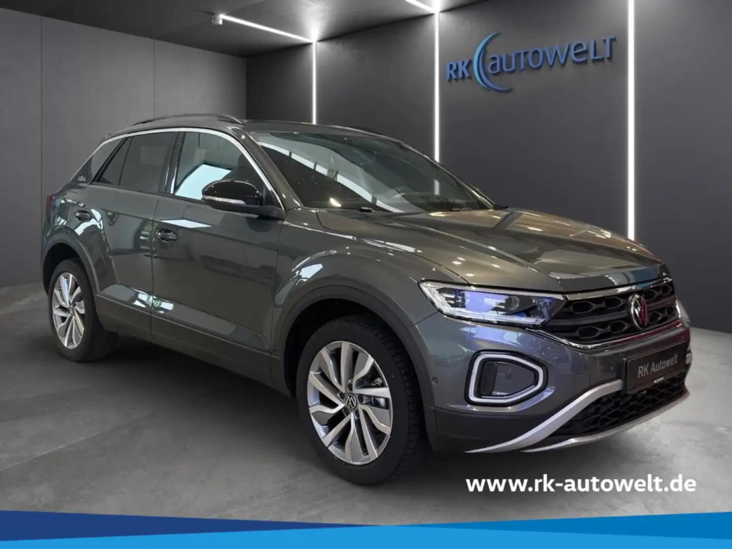 Volkswagen T-Roc GOAL 1.5 l TSI AHK-abnehmbar Navi Apple CarPlay Grau - 1