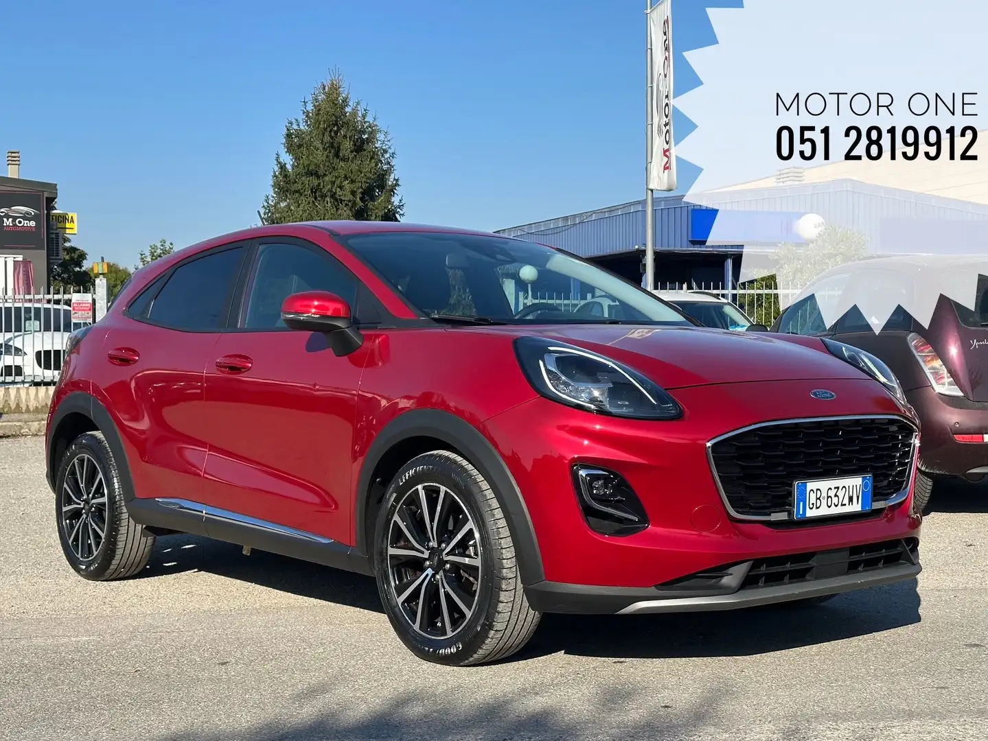 Ford Puma 1.0 ecoboost Hybrid Titanium X Rosso - 1