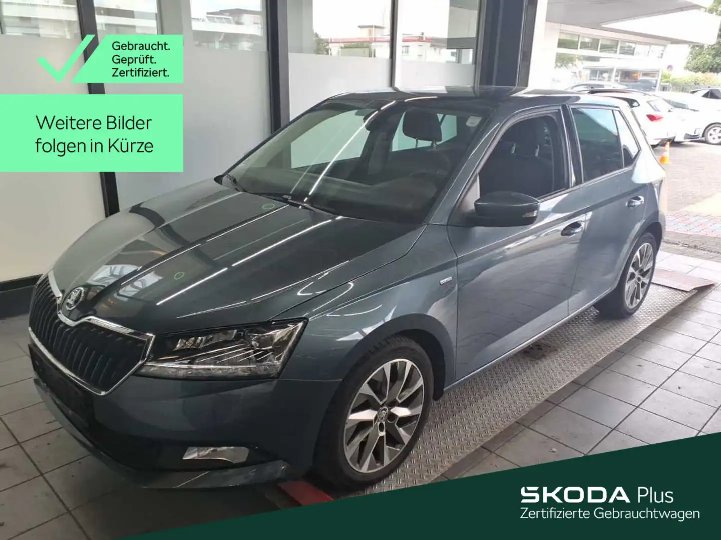 Skoda Fabia 1.0 TSI Best OF Clever*NAVI*PANO*LED*PDC Grijs - 1
