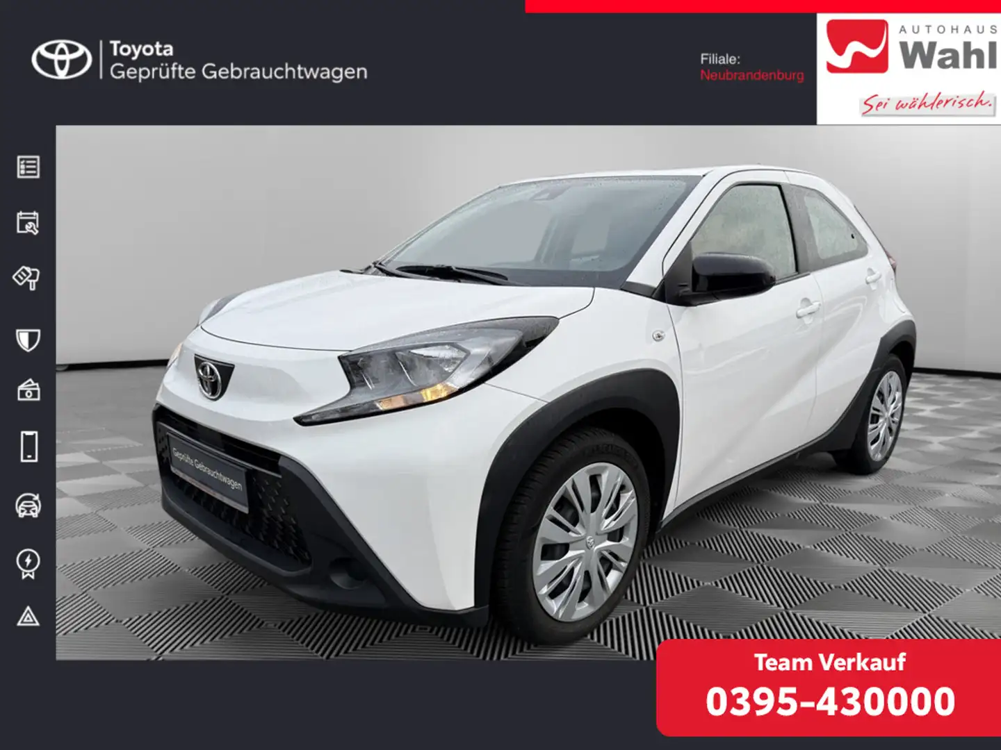 Toyota Aygo X 1.0 Play Weiß - 1