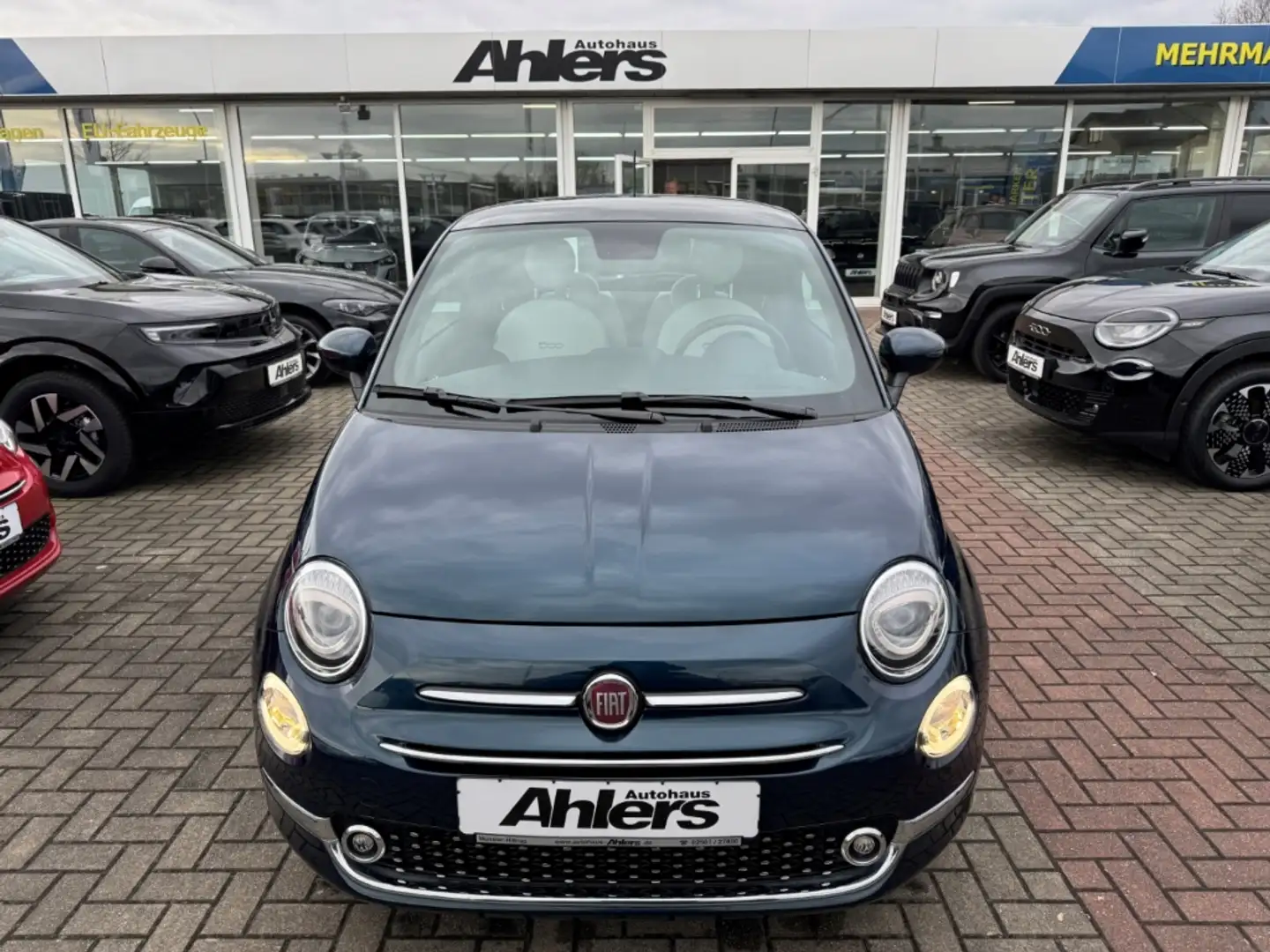 Fiat 500 Dolcevita+ALLWETTER+PANO+CARPLAY+LICHT+REGENSENSOR Blau - 2