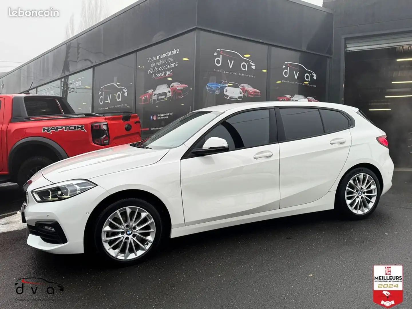 BMW 116 116d 116 ch Lounge BVM6 Blanc - 2