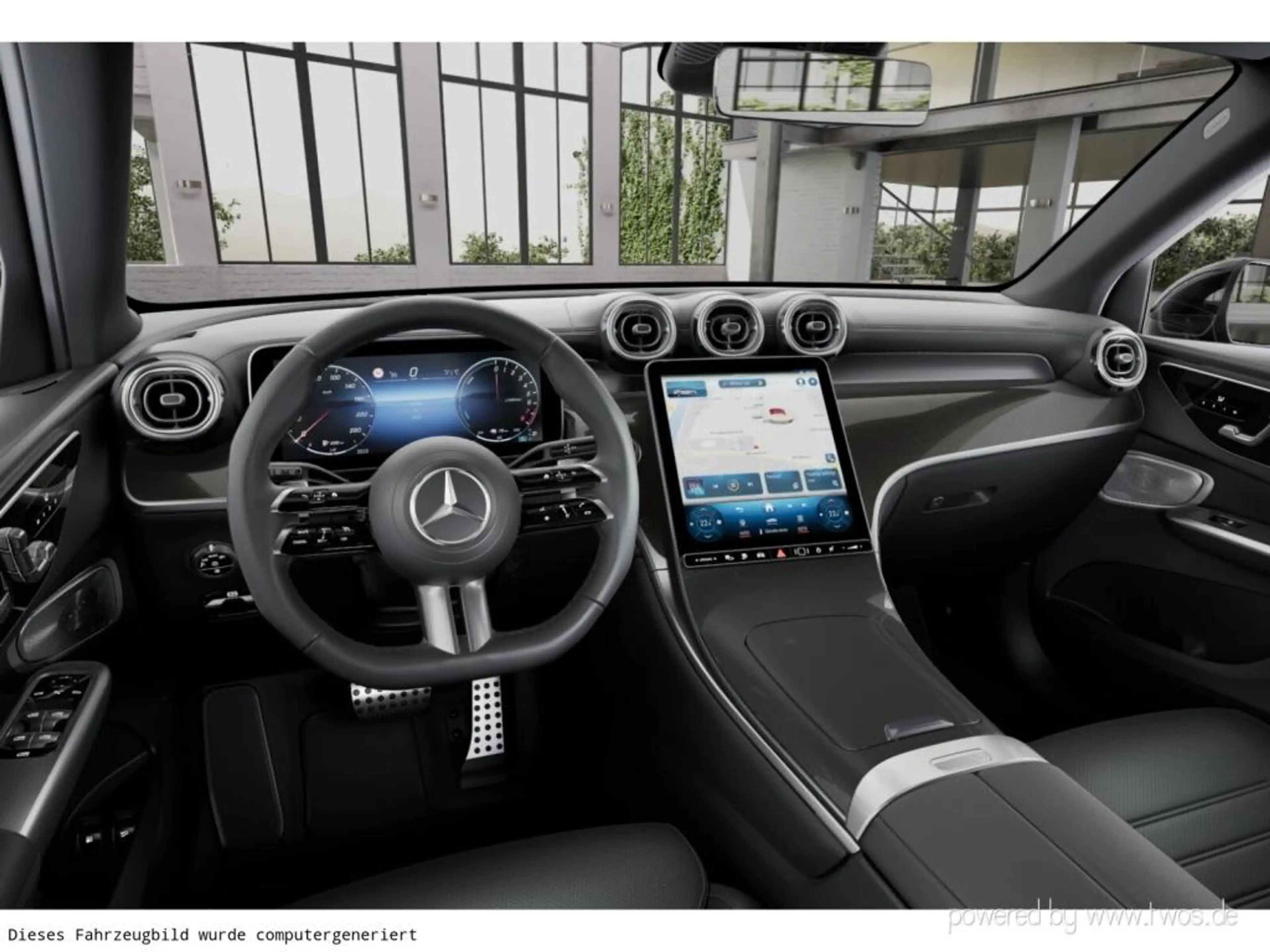 Mercedes-Benz GLC 300 e 4M AMG/NAVI/360/AHK/MULTIB. — photo 7