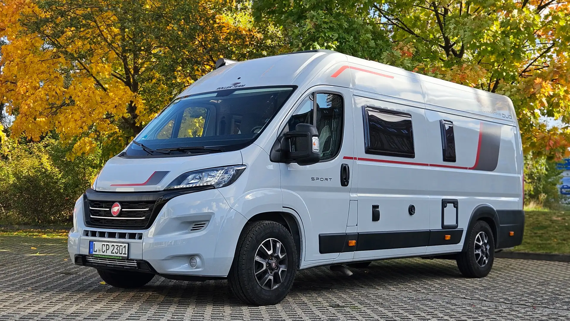 Roller Team Livingstone DUO Sport 140PS*SOLAR*MARKISE*SOFORT Grigio - 2