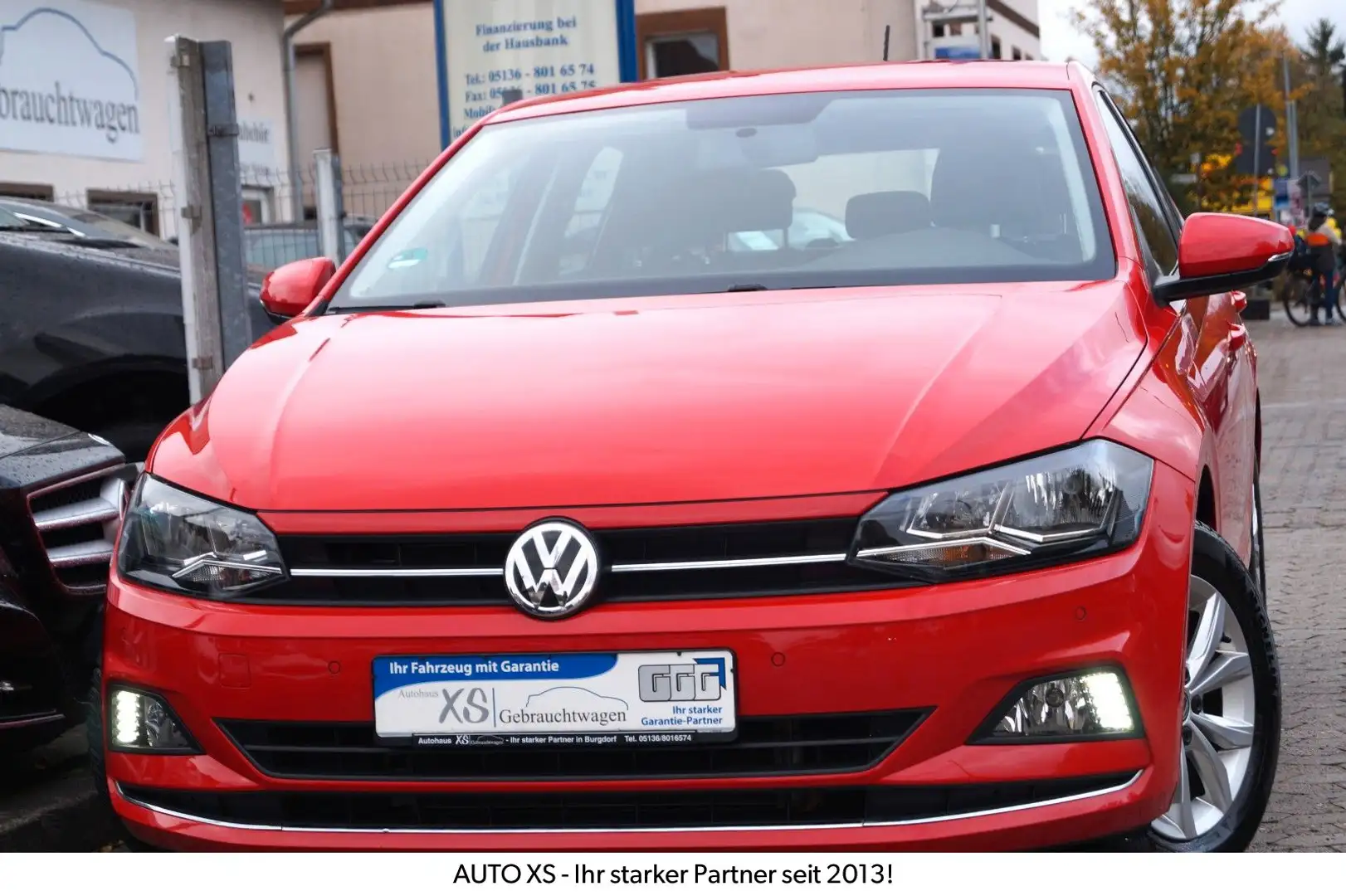 Volkswagen Polo VI 1.0 TSI Highline aus 1.Hand! 5-Türer Rot - 1
