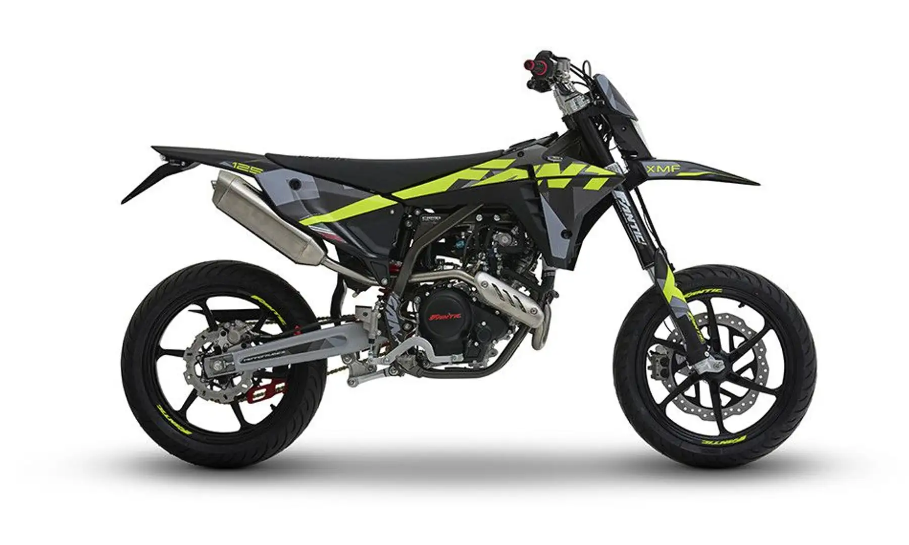 Fantic XMF125 2025 Perfomance  Supermoto schwarz - 1