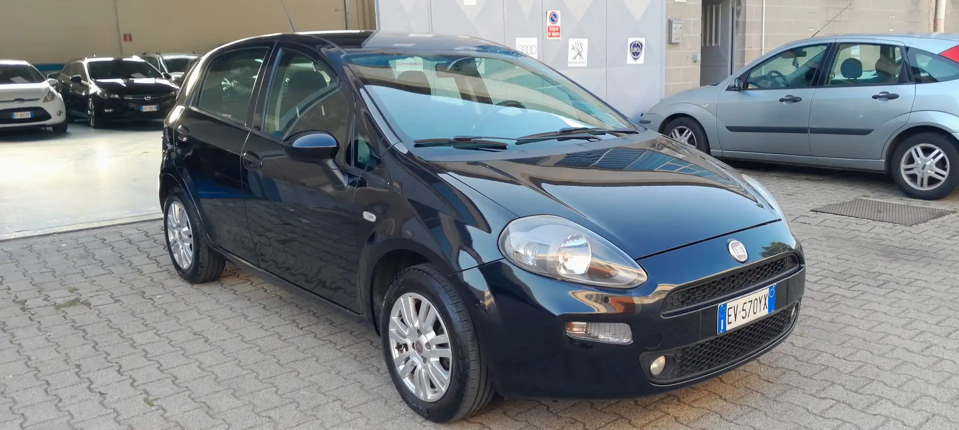 Fiat Punto Evo 1.2 5p Euro6B NeopatentatiOK Nero - 1