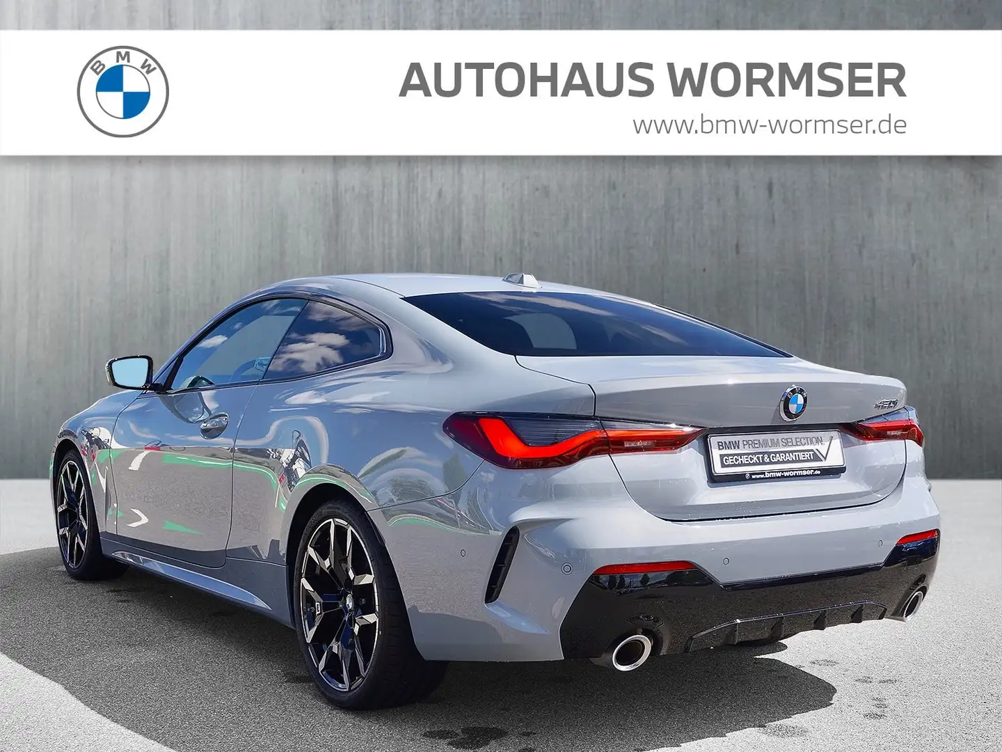 BMW 420 i Coupé M Sportpaket HiFi DAB Komfortzg. Shz Grau - 2