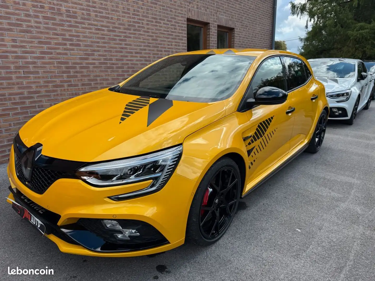 Renault Megane rs ultime neuve jaune sirius 15 kms malus 11164 a prevoir garantie 24 mois affichage tete haute Geel - 1