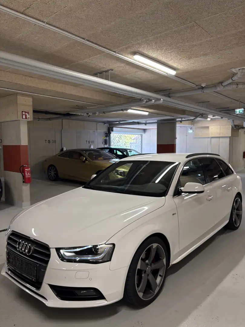 Audi A4 verkauft*Avant 2,0TDI Style DPF*3x SLine*1.Hand* Weiß - 1
