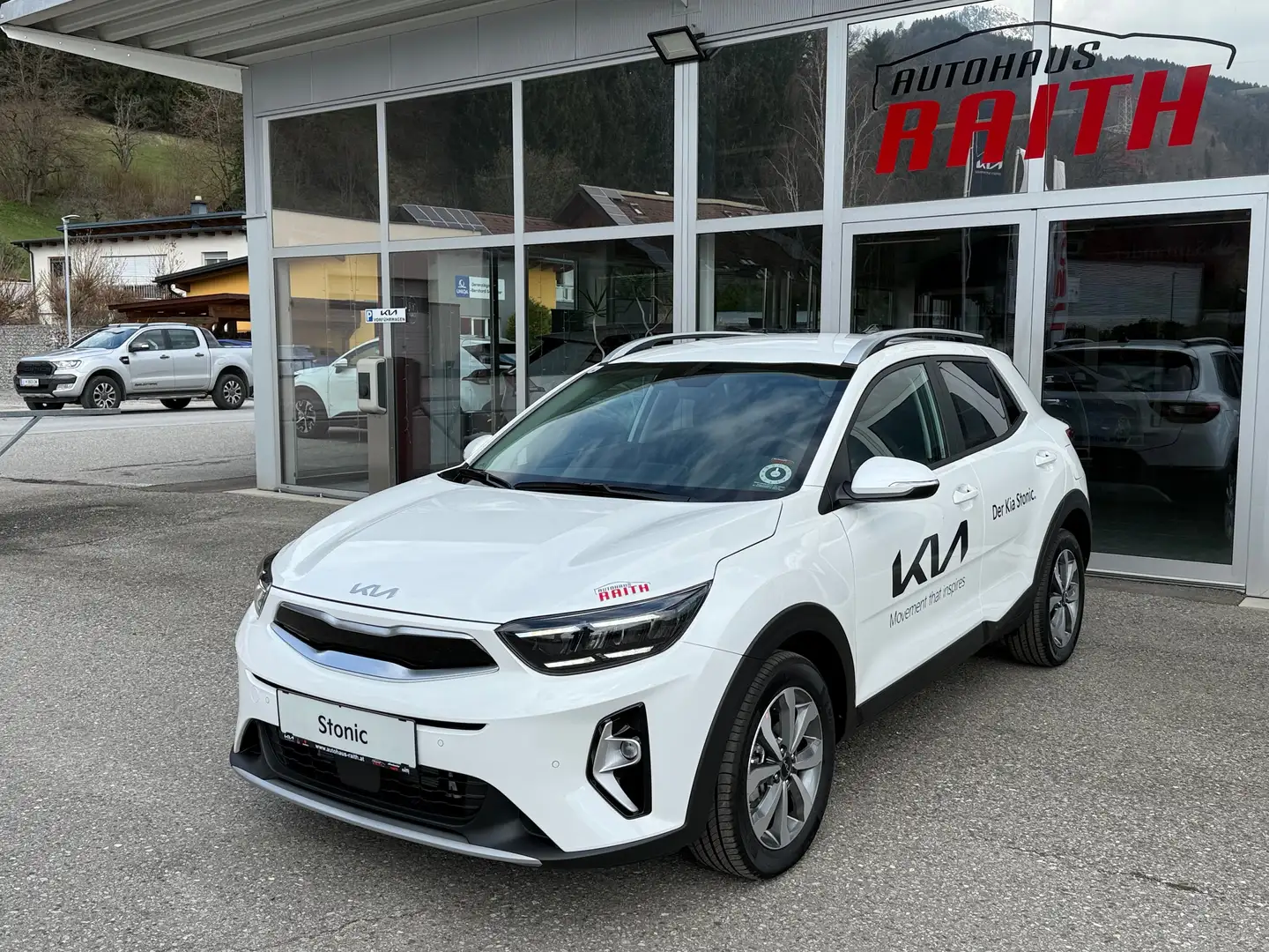 Kia Stonic 1,0 TGDI GPF Gold UVO isg Weiß - 1
