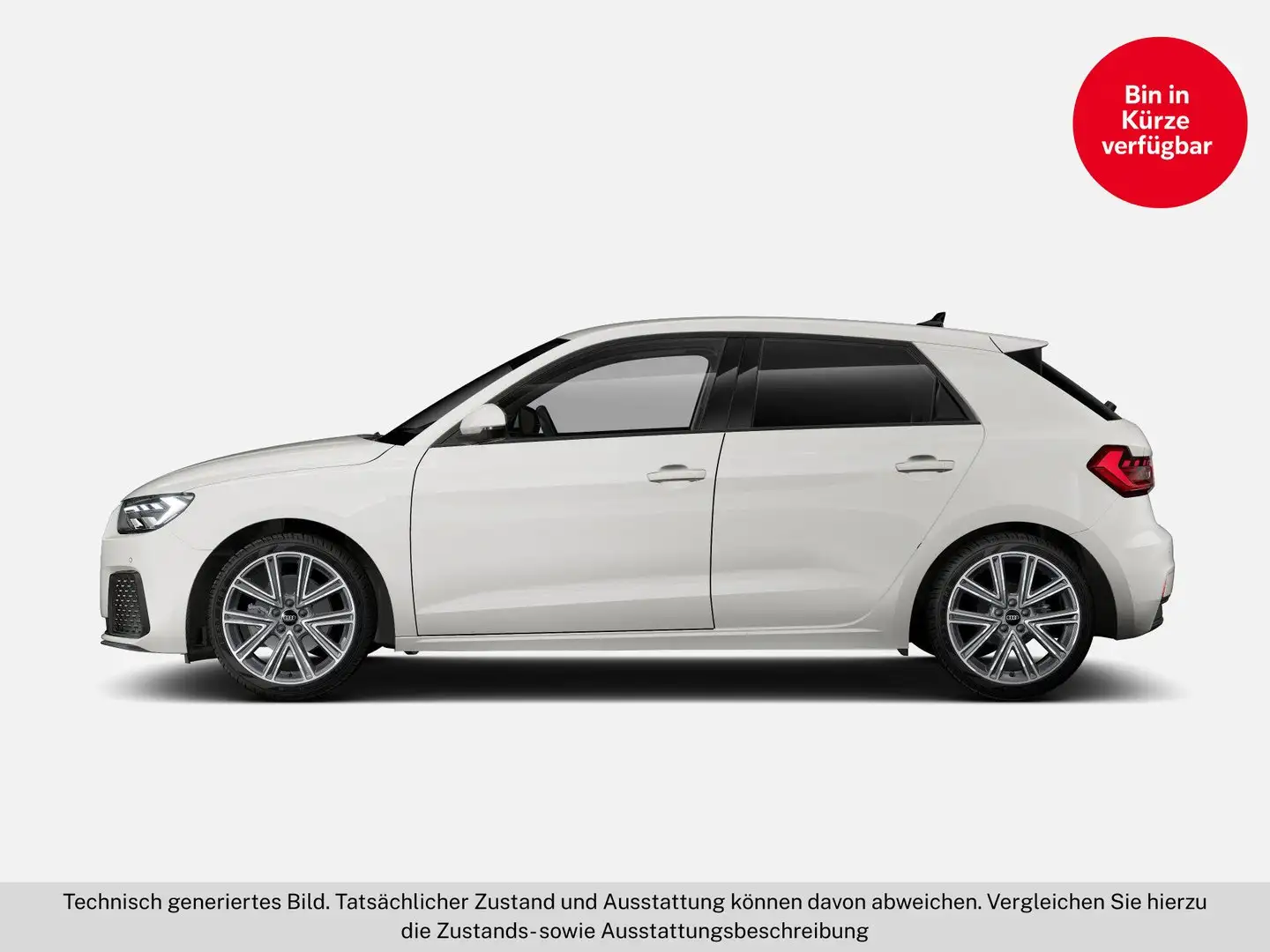 Audi A1 30 TFSI intense Weiß - 2