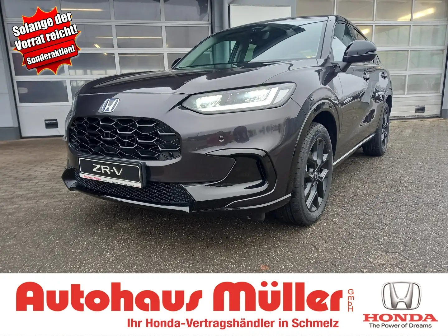 Honda ZR-V e:HEV 2.0 i-MMD Hybrid Sport *AKTION* Schwarz - 1