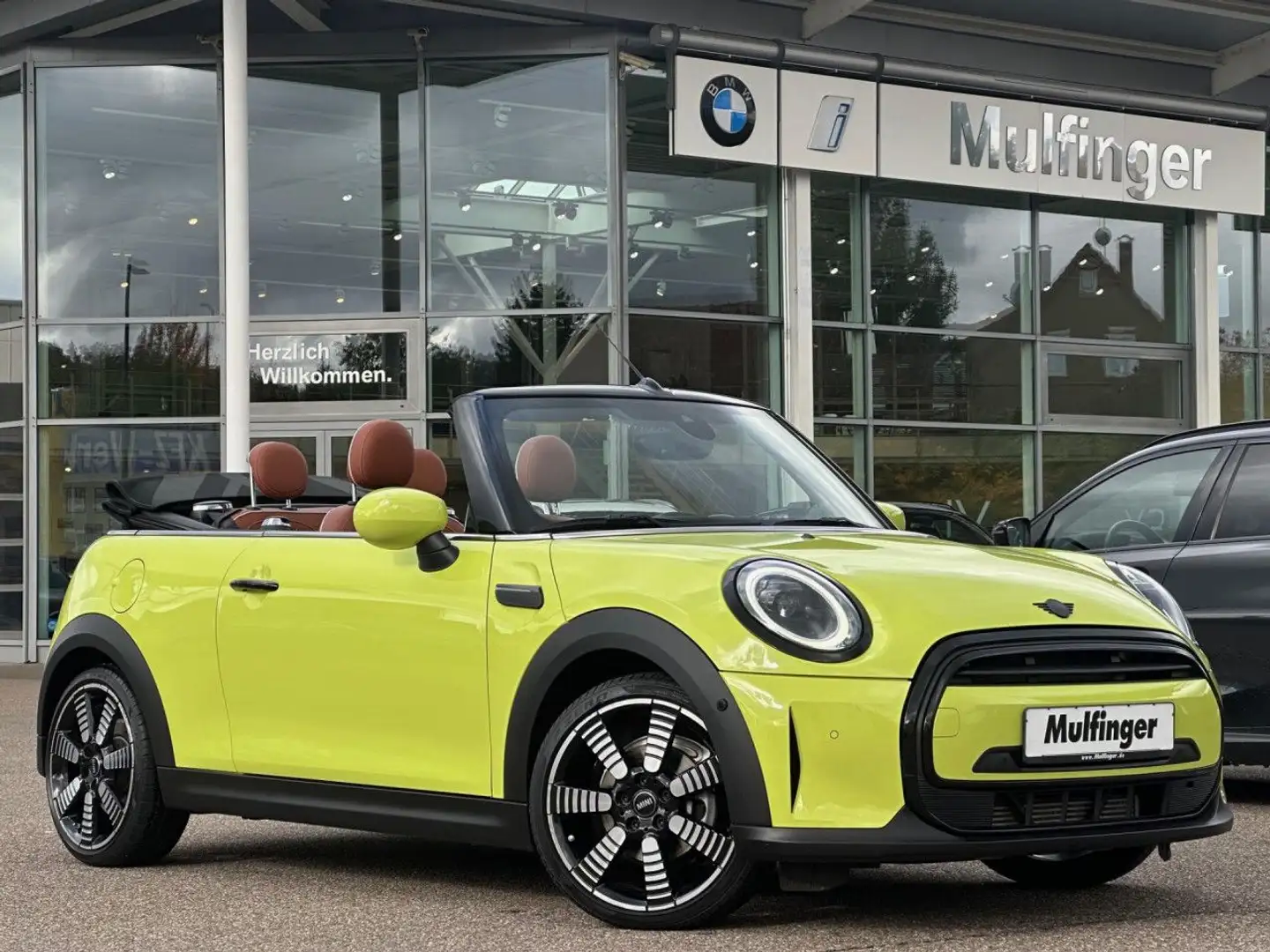 MINI Cooper Cabrio Yours Sports.HUD Kamera H/K 18" Navi Gelb - 2