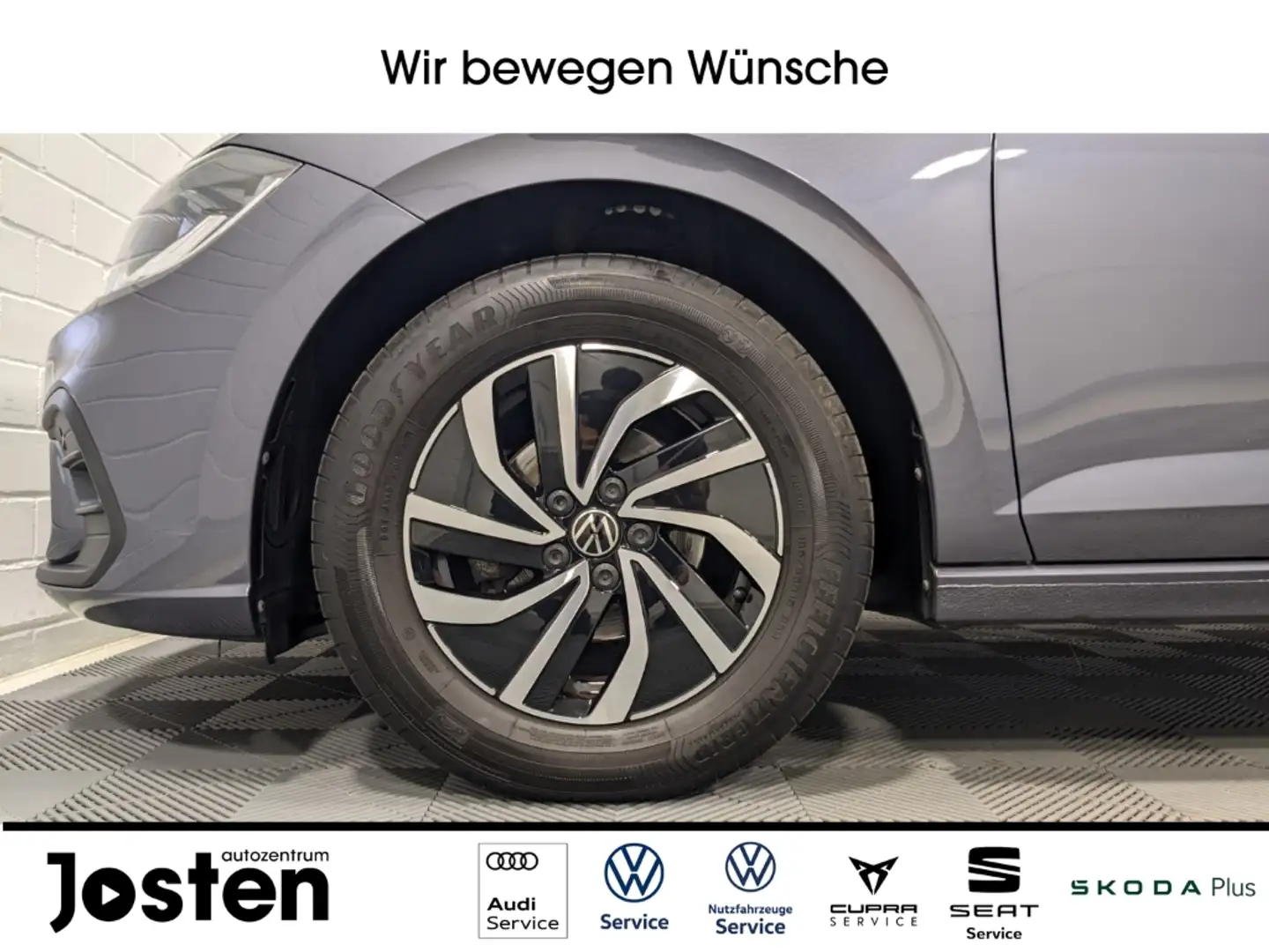 Volkswagen Polo Life 1.0 TSI LED NAVI IQ DRIVE VIRTUAL Gris - 2