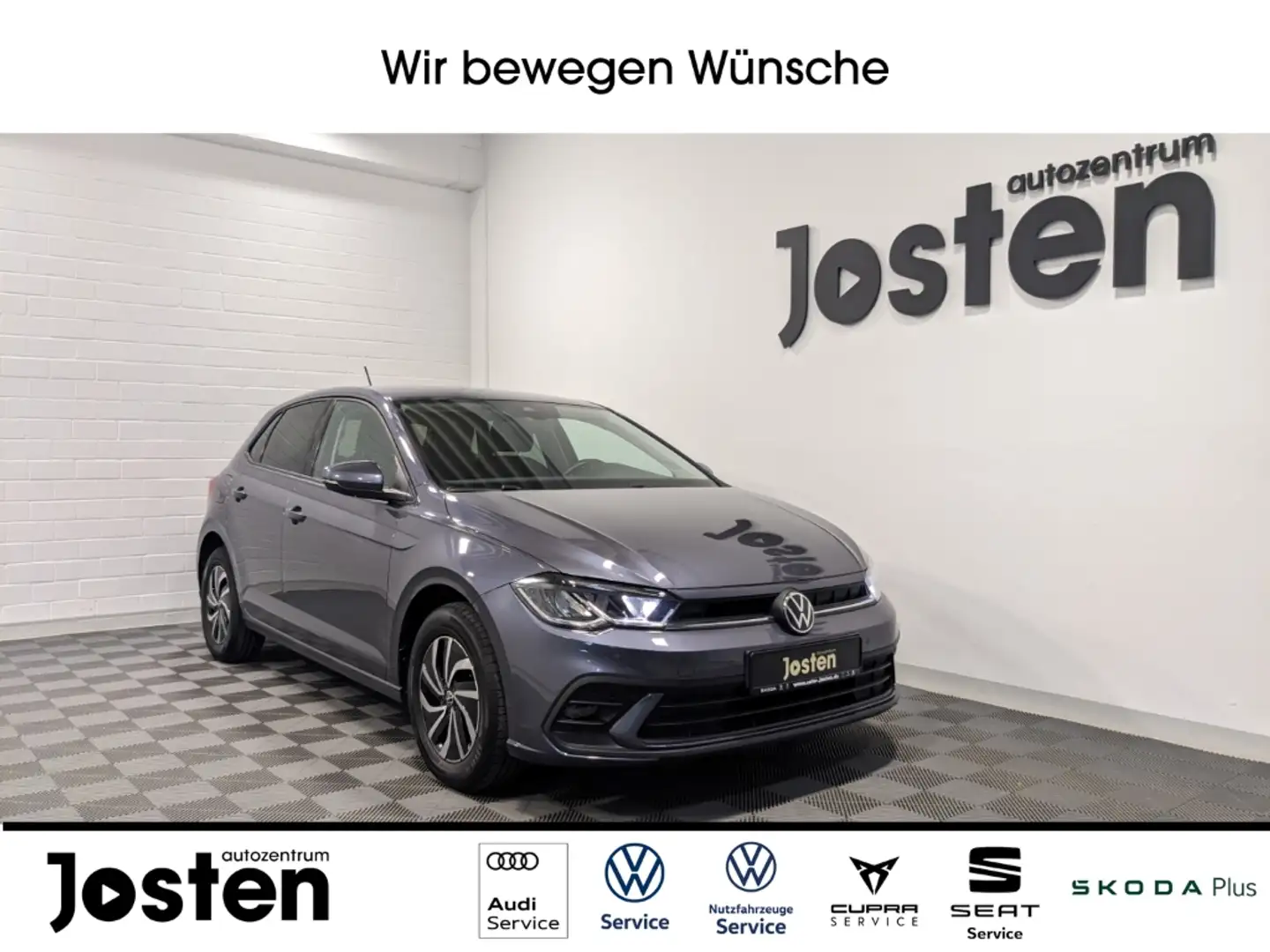 Volkswagen Polo Life 1.0 TSI LED NAVI IQ DRIVE VIRTUAL Gris - 1