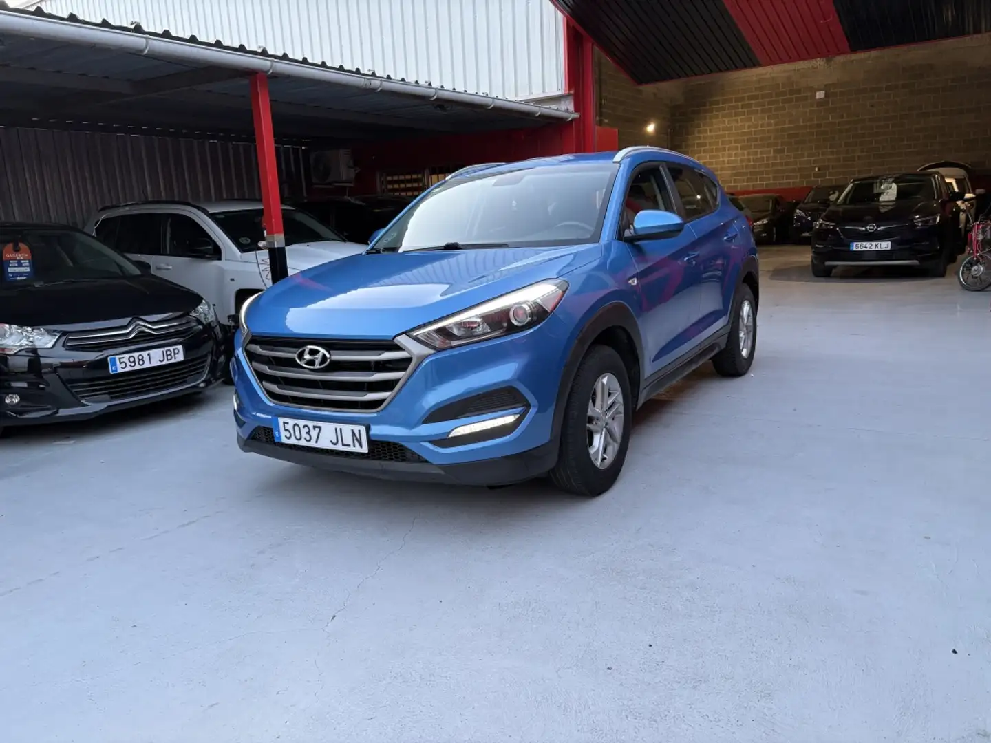 Hyundai TUCSON 1.7CRDI BD 25A Sky 4x2 115 Azul - 2